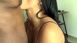 i cant stop as cute latina gf licks my nipples nonstop then sucks wild amateur fun