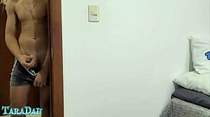 Girlfriend's DP Anal with Roommate Part 01