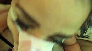 Miss Raquel's Naughty Halloween Piggy Chokes Gags Spits on Big Cock in Wet Latina Milf Cosplay