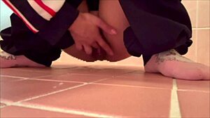 Naked Apron Hides Nipples Pussy During Underwear Strip Tease