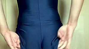 oh my tight swimsuit anal slave training hurts so good