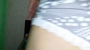 Stepmom in sexy outfit tidies room to provoke hard fuck missionary