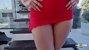 First gangbang shocks Sara Retali with triple penetration double vaginal and rough cum covered orgy!