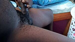 Real African Couple Delivers Massive Cumshot On Sheer Fabric Full Clip