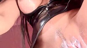 kalena mitrak flashes big clit tan lines then rides dildo pov horny