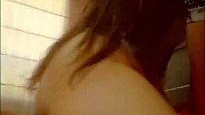 Latina wife takes two cocks on birthday