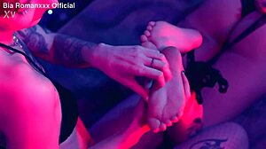 Tickling Small Latina Feet into Total Submission