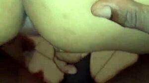 real homemade wife rides cock cowgirl to squirting orgasm