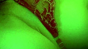 Colleague Yanks Panties Aside for Hot Fuck