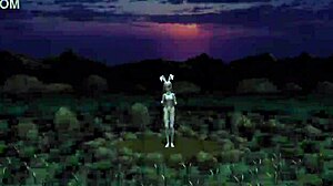 oh god megurine luka's huge tits an big ass in alien bunny costume got me so hard!!