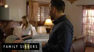 ashley lane so horny in bed her pussy aches for tommy pistol's cock