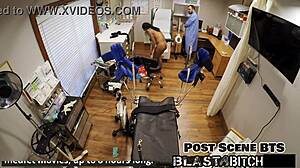 Minnie rose sucks cock hard then takes full cum blast!