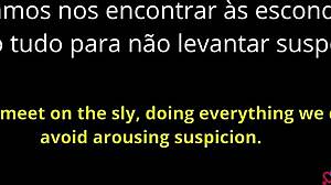 Minha meia-irmã do padrasto me flagrou fodendo ele e riu me chamando de vadia 😈😂