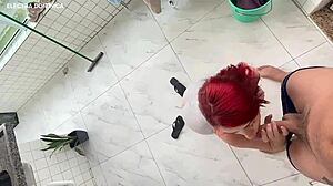 i called this naughty maid she cleaned with dick out