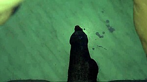 WAX DRIPS On Tattoo Foreskin HUGE COCK Hardens