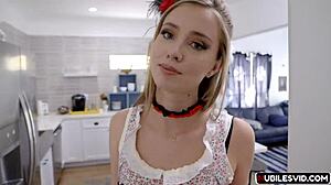 Milf Haley Reed and Penny Pax trick dick or treat with hardcore pounding!