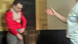 Brutal Ball Kicking Busts Nuts At Wild Party!