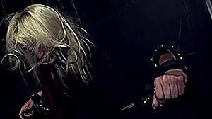 Demi Blue Cries from Brutal Face Slaps and Whippings!