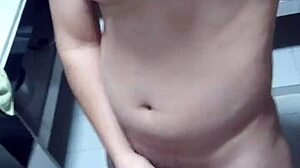 while washing dishes perverted step-nephew bends over busty colombian milf for doggystyle cum