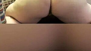 Amateur BBW Joan Day Rainbow Outfit Shakes Saggy Big Ass Chubby Fat Tits Solo Tease