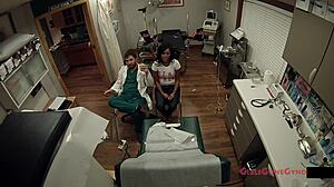 tori sanchez spreads big ass tits in tampa university shower exam