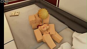 yo denji and makima getting into some roblox action together