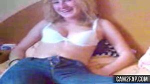 Blonde Teen 18+ Amateur Homemade Fuck Fest