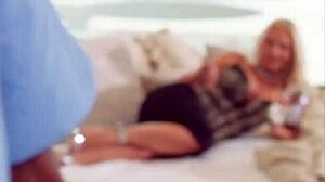 Blonde milfs Bunny Madison and Alexis Malone share BBC anal doggystyle cum