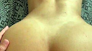 Tanned hottie Jess Ksada lets young stud cum deep in her pussy