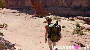 Petite Milf Big Tits Strips Outdoor Exposes Juicy Pussy