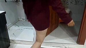 Uncle ne apni beti ko khub choda, dirty talk as he fucks curvy ebony neighbor