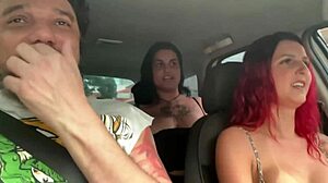 Watch Redhead Latina's Big Tits Bounce in Public Fuck?
