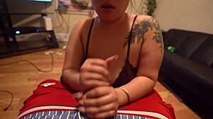 Man I slurped that huge cock like dinner in this sloppy pov deepthroat blowjob with facial finish