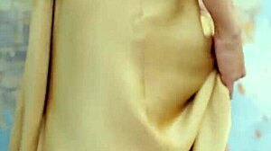 japanese bikini babe okada saika teases in silk with petite curves and seductive poses