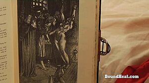 Lesbian Mistress Moans on Slave Fingers