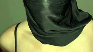 Best arab muslim hijabo boobs tease under veil