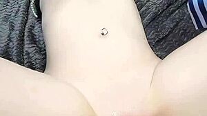 watch my bound girlfriend squirm as i tease her close-up in homemade fun