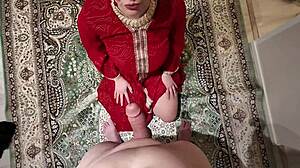 hot homemade fuck with busty blonde housewife bent over doggystyle