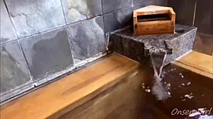 A solo female traveler enjoys natural hot springs in Minakami Gunma