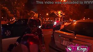 damn harley quinn cosplay blonde blows monster cocks from street randos!!