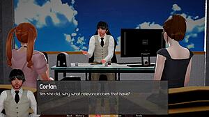 headmaster femdom orgy big tits shaved pussies part 3