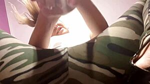 On your knees slut!! Jerk off under her bill then slurp every drop of cum 😈💦