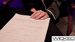 hot babe vanna fucked hard in training