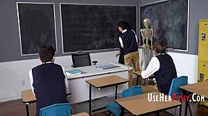 rough fucking milf teacher valentina nappi in classroom free use
