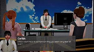 headmaster femdom orgy big tits shaved pussies part 3