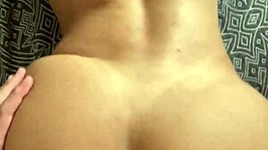 Tanned hottie Jess Ksada lets young stud cum deep in her pussy