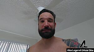 What if hairy pussy nympho chloe cherry's big clit and lips gape wide for alex legend's creampie pounding?