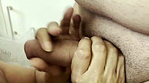 fitness exhibitionist slut cooks then bends over for athletic anal doggystyle assfucking