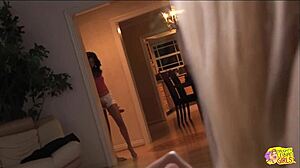 Busty Blonde Milf Craves Fun Licking Skinny Brunette's Pussy!