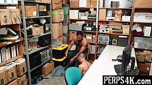 muscular perp pounded bareback by cop instead of prison